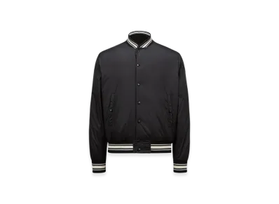 MONCLER Bouchet Reversible Down Varsity Jacket "Black"