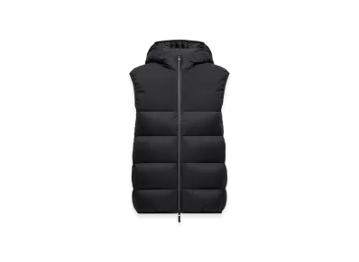 MONCLER Bresse Hooded Down Gilet "Black"