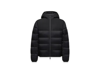 MONCLER Veumont Hooded Short Down Jacket "Black"
