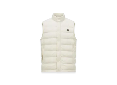 MONCLER Barthe Down Gilet "White"