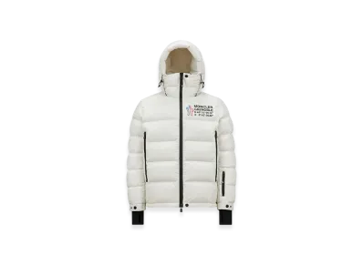 MONCLER Isorno Hooded Down Ski Jacket "White"