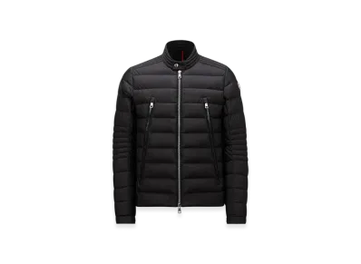 MONCLER Amiot Down Biker Jacket "Black"