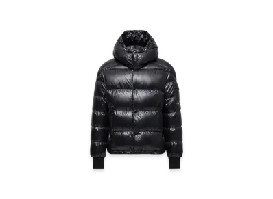 MONCLER Maljasset Hooded Short Down Jacket "Black"