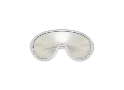 MONCLER Contrast Oval Sunglasses "Silver"