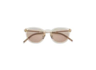 MONCLER Barbb Round Sunglasses "Grey"