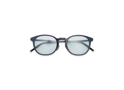 MONCLER Barbb Round Sunglasses "Dark Blue"