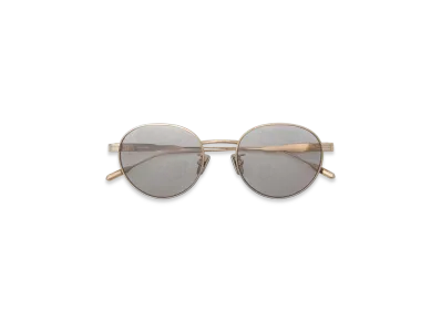 MONCLER Subtila Round Sunglasses "Gold"