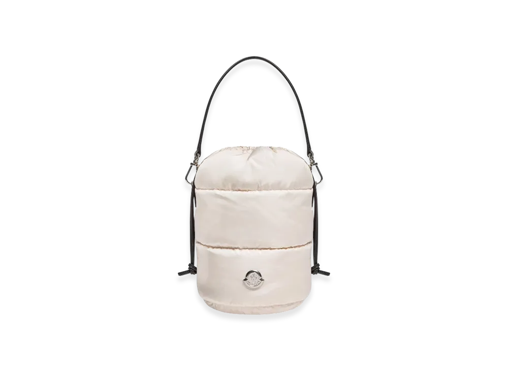 MONCLER Caradoc Water-Repellent Bucket Bag "White"