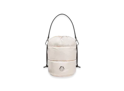 MONCLER Caradoc Water-Repellent Bucket Bag "White"