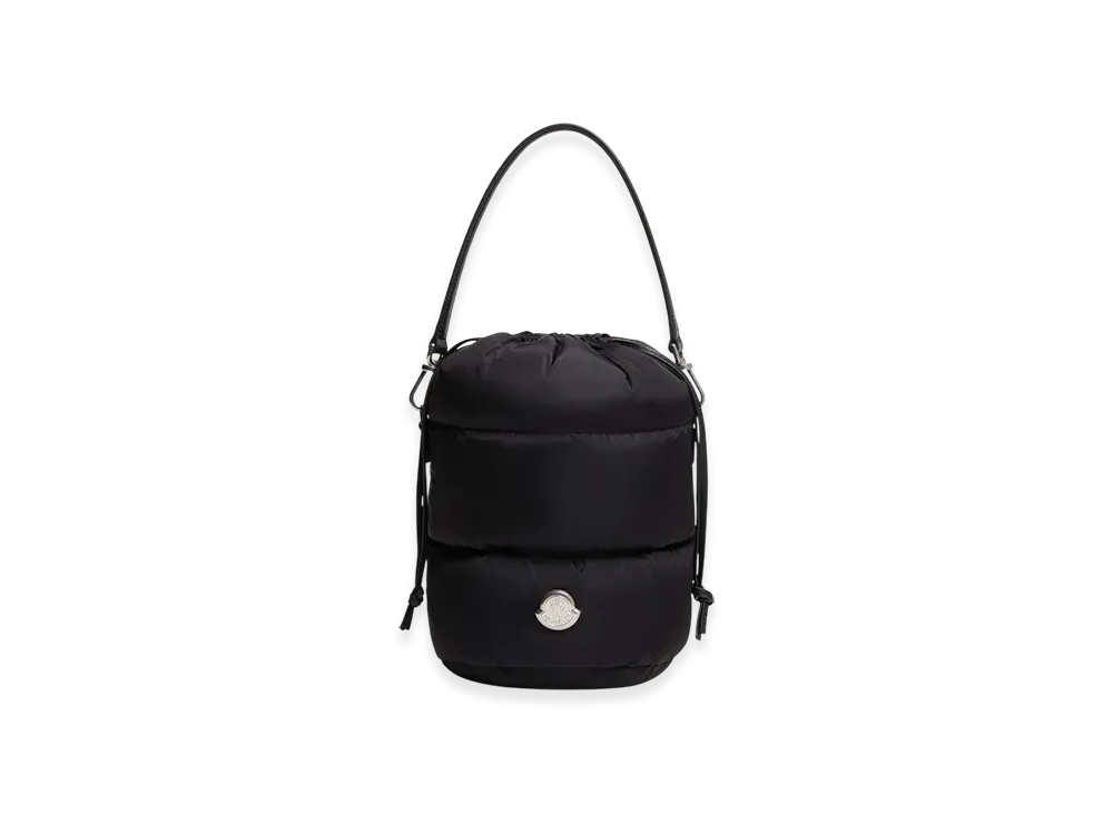 MONCLER Caradoc Water-Repellent Bucket Bag "Black"