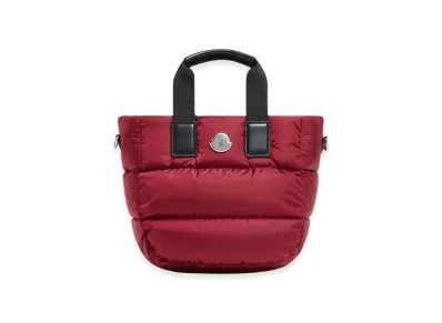 MONCLER Caradoc Water-Repellent Mini Tote Bag "Red"