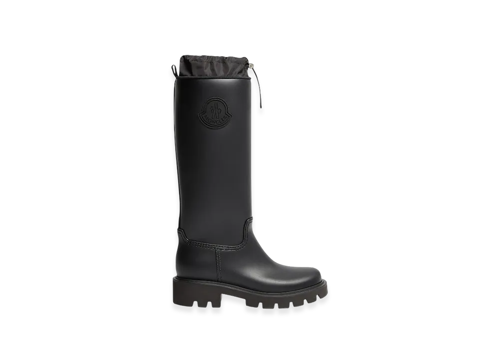 MONCLER Kickstream High Rain Boots "Black"