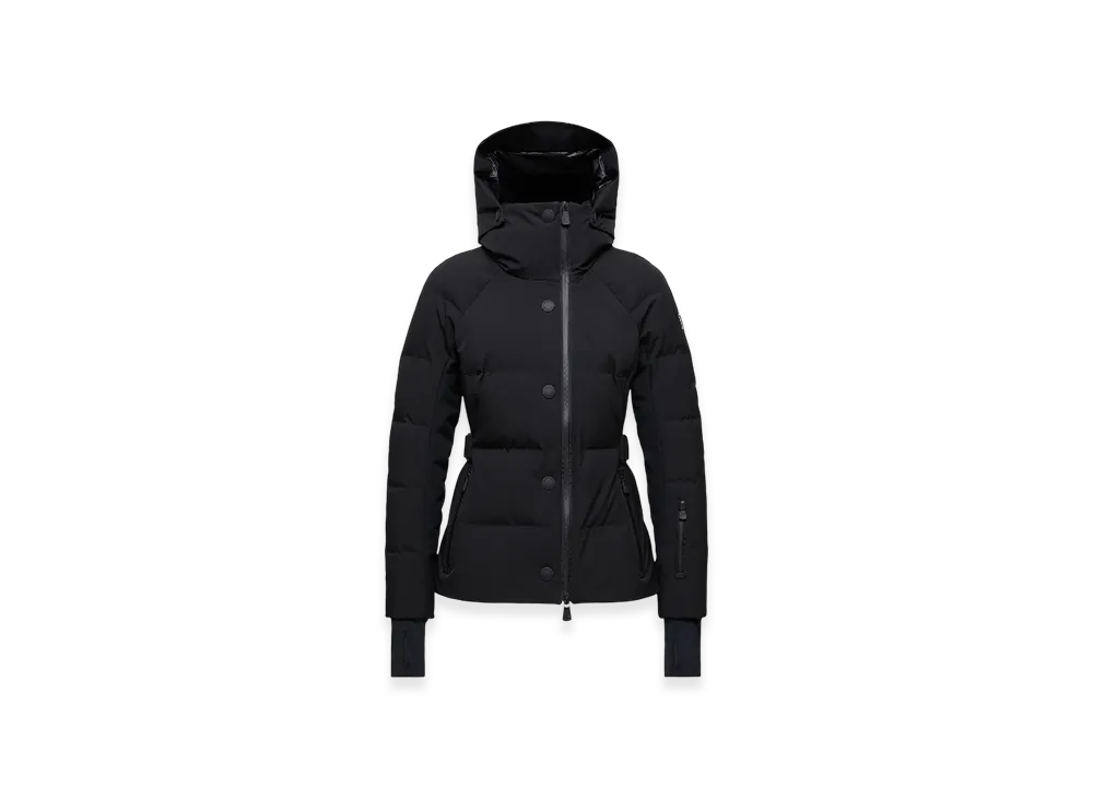 MONCLER Guyane Hooded Down Ski Jacket "Black"