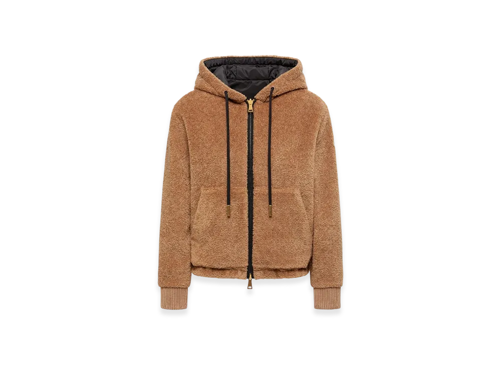 MONCLER Reversible Padded Hoodie "Beige"