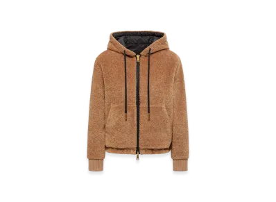 MONCLER Reversible Padded Hoodie "Beige"