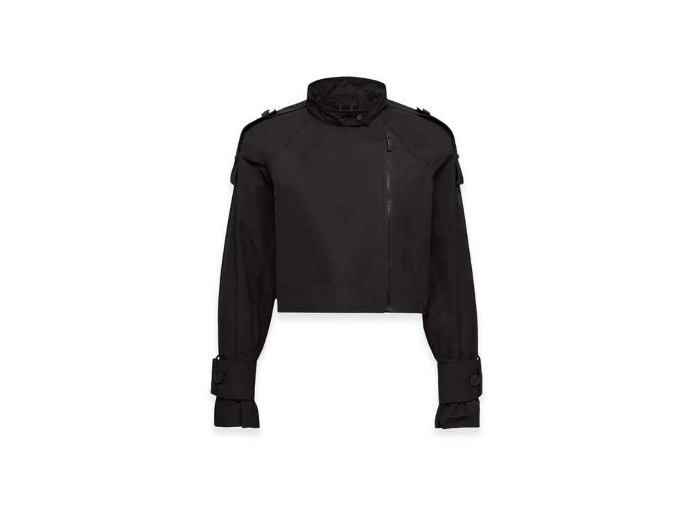 MONCLER Asymmetrical Zip Jacket "Black"