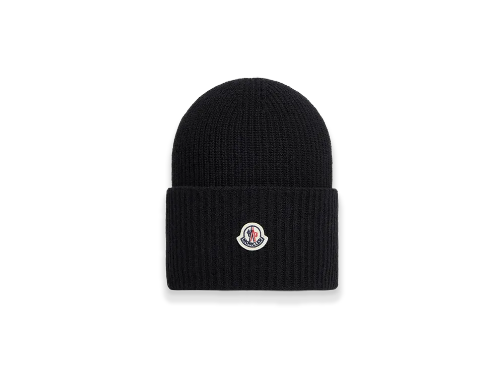 MONCLER Wool Beanie "Black"