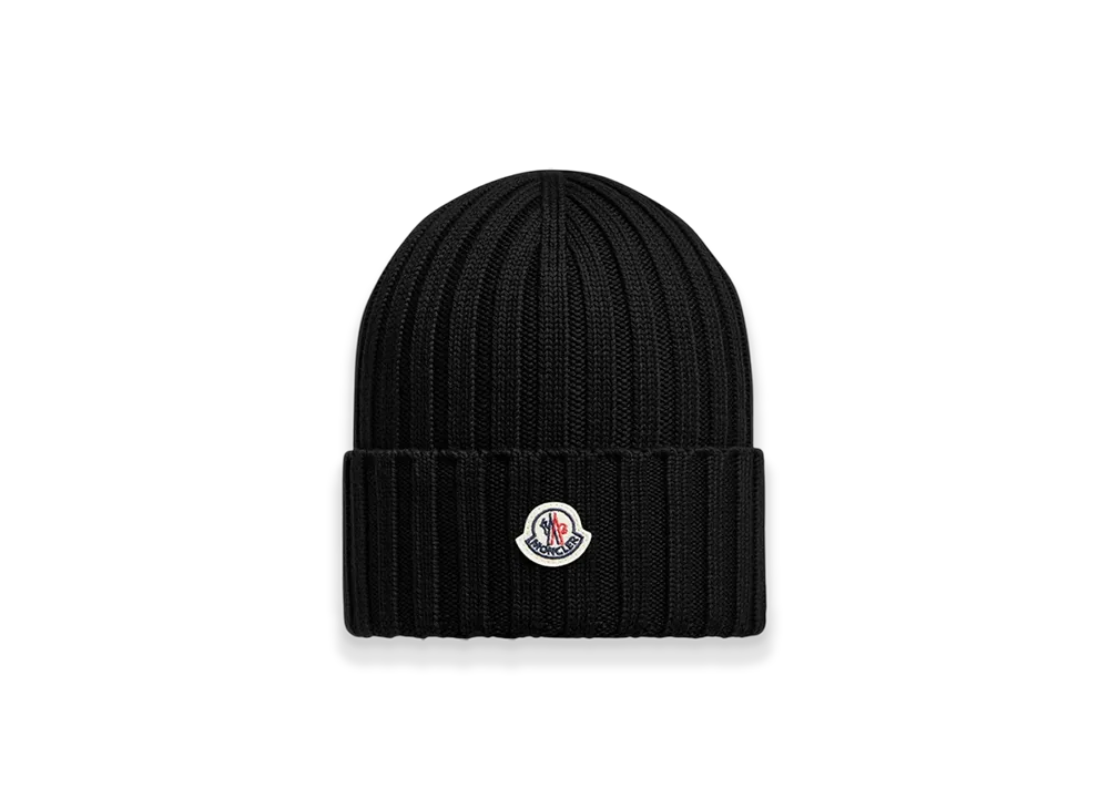 MONCLER Wool Beanie "Black"
