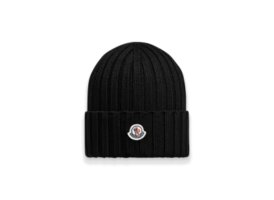 MONCLER Wool Beanie "Black"