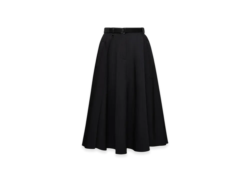 MONCLER Midi Skirt "Black"