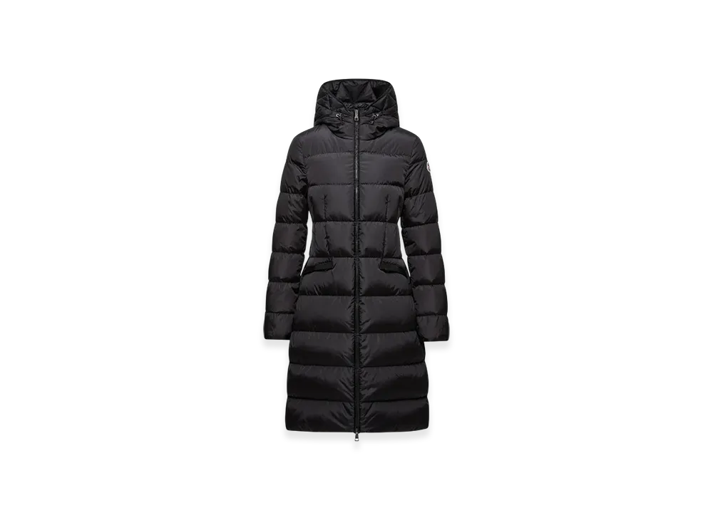 MONCLER Avocette Hooded Long Down Jacket "Black"