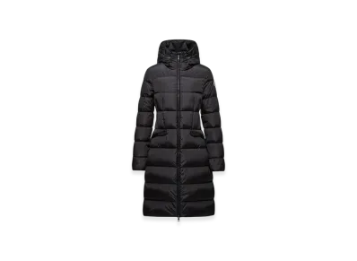 MONCLER Avocette Hooded Long Down Jacket "Black"