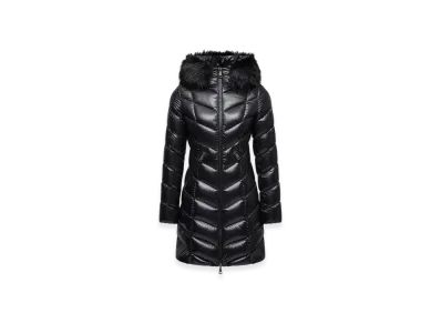 MONCLER Fulmarus Hooded Long Down Jacket "Black"