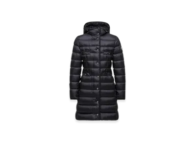MONCLER Hirma Hooded Long Down Jacket "Black"