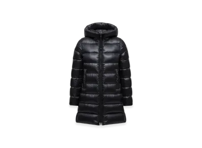 MONCLER Suyenne Hooded Mid-Length Down Jacket "Black"