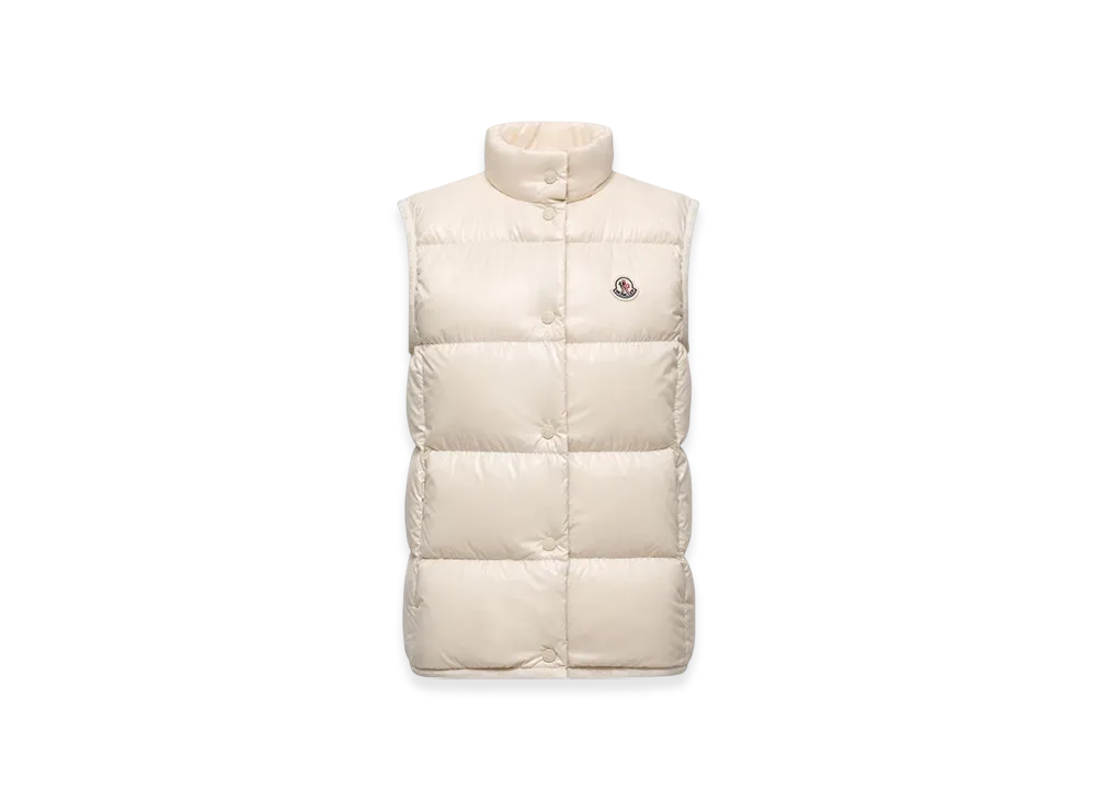 MONCLER Badia Down Gilet "White"