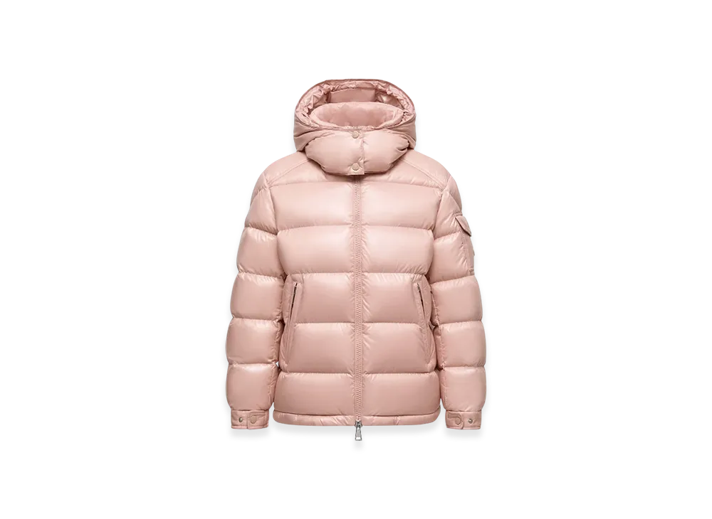 MONCLER Maire Hooded Short Down Jacket "Pink"