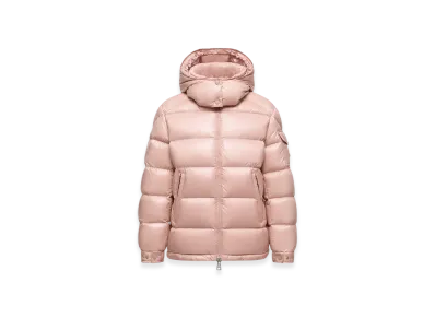 MONCLER Maire Hooded Short Down Jacket "Pink"