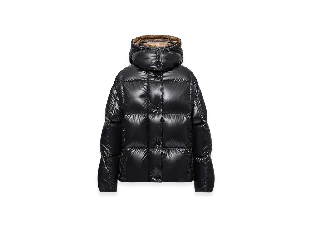 MONCLER Parana Hooded Short Down Jacket "Black"