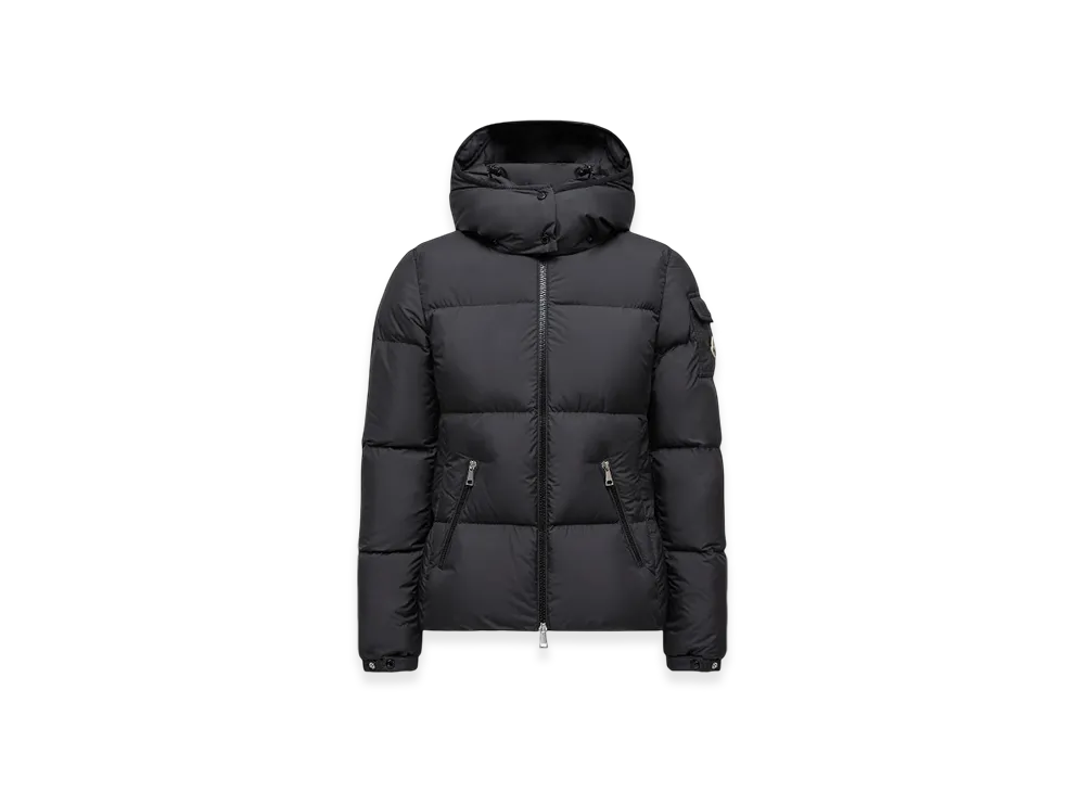 MONCLER Fourmines Hooded Short Down Jacket "Black"