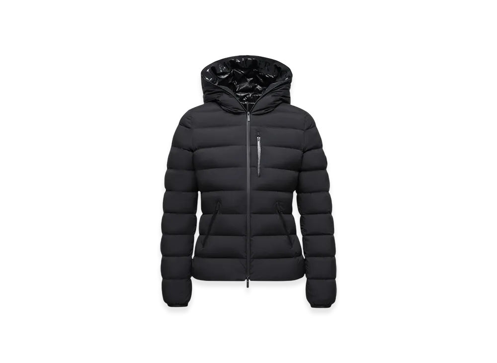 MONCLER Herbe Hooded Short Down Jacket "Black"