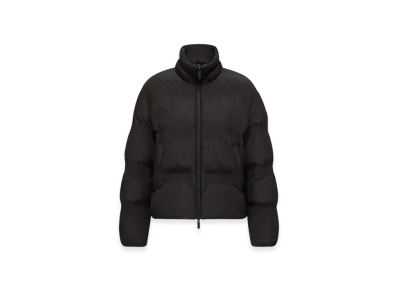 MONCLER Ravignan Gather-Quilted Short Down Jacket "Black"