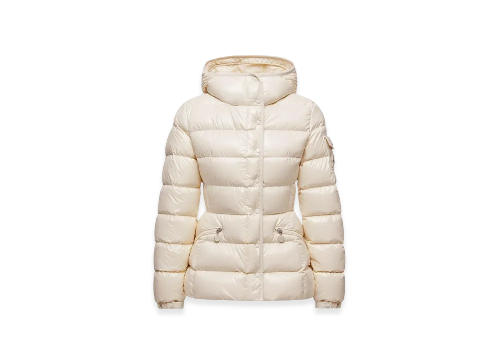 MONCLER Barante Hooded Short Down Jacket "White"