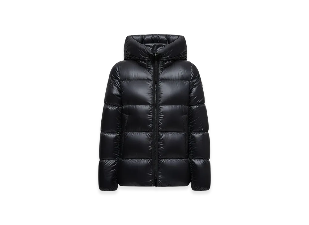 MONCLER Serittes Hooded Short Down Jacket "Black"