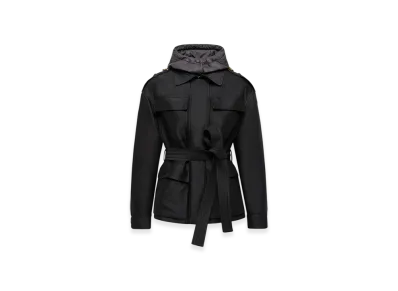 MONCLER Essalois Hooded Down Field Jacket "Black"