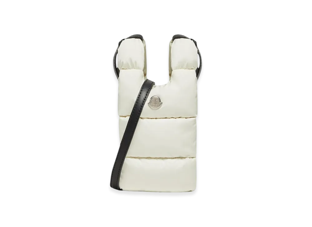 MONCLER Legere Small Water-Repellent Crossbody Bag "White"