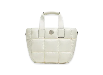 MONCLER Caradoc Mini Tote Bag "White"