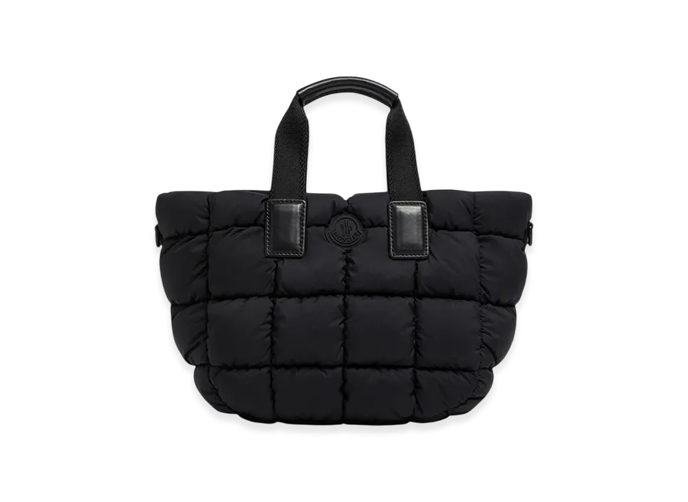 MONCLER Caradoc Water-Repellent Mini Tote Bag "Black"