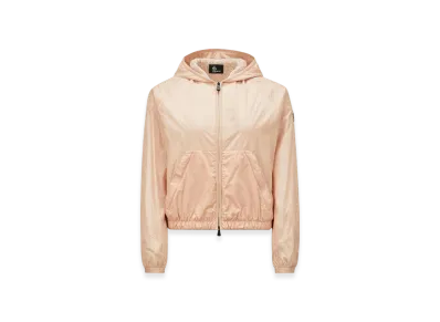 MONCLER Logo Hoodie "Light Pink"