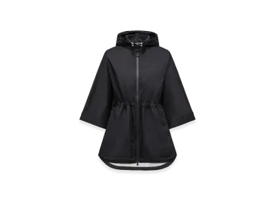 MONCLER Vorassy Packable Hooded Cape "Black"