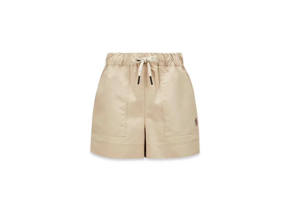 MONCLER Technical Froisse Shorts "Beige"
