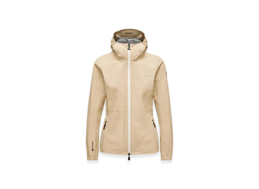 MONCLER Valles Hooded Shell Jacket "Light Beige"