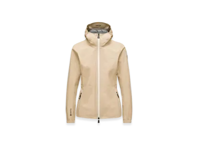 MONCLER Valles Hooded Shell Jacket "Light Beige"
