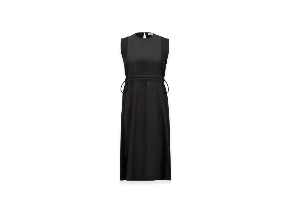 MONCLER Cotton Knee-Length Dress "Black"