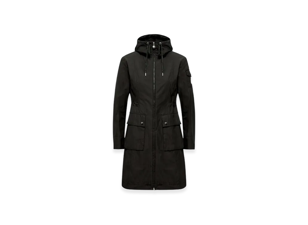 MONCLER Laerte Hooded Parka Coat "Black"