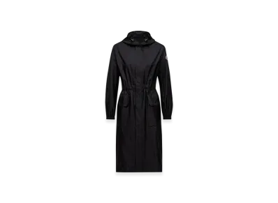 MONCLER Hiengos Hooded Rain Coat "Black"